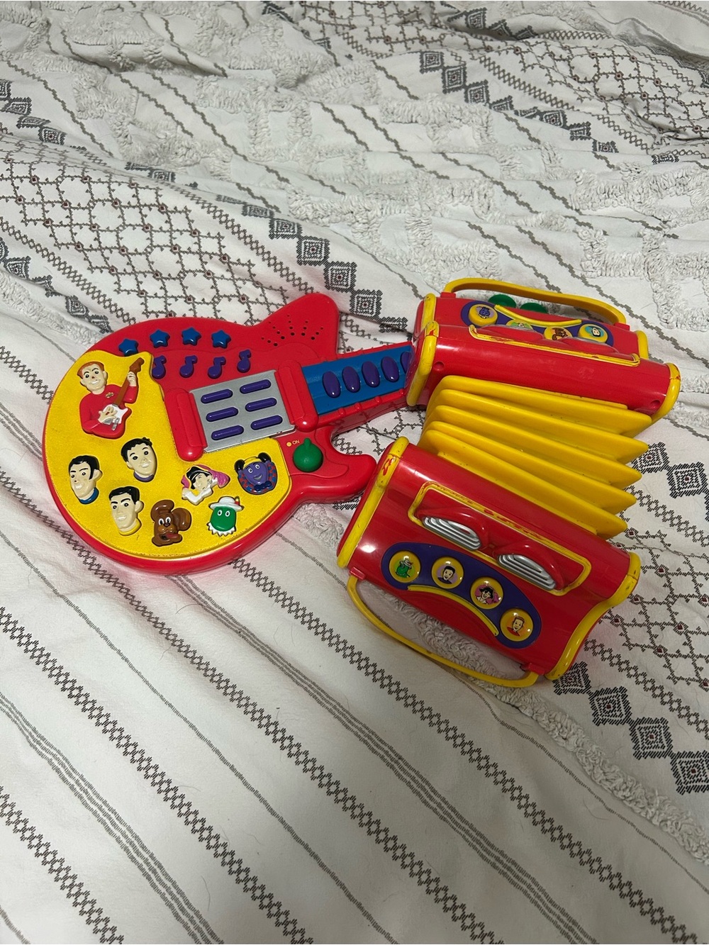 The Wiggles Musical Guitar and Accordion - Both TESTED!